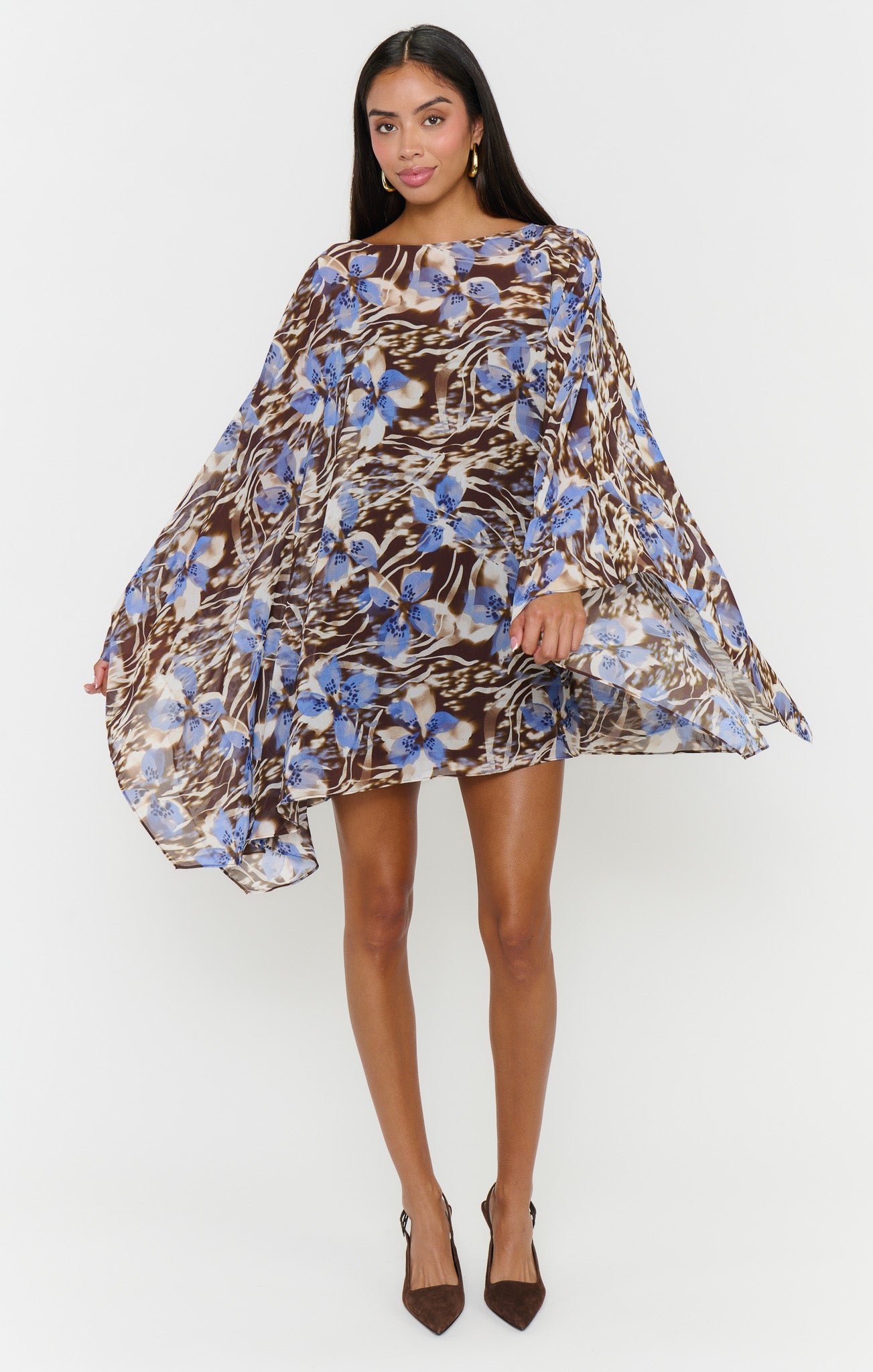 Olsen Mini Dress ~ Flower Haze - Image 4